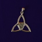 Triquetra with Pentacle Pendant